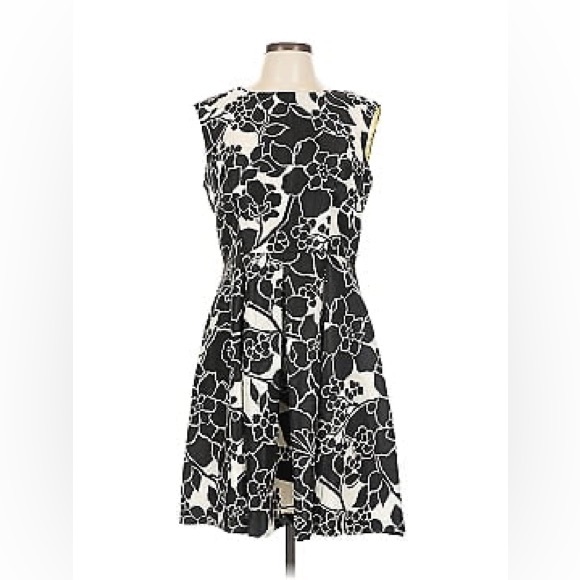 PATTERNED MINI DRESS - Picture 1 of 7